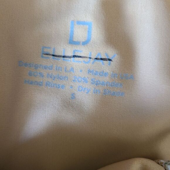 NWT Elle Jay Striped Bikini Bottoms sz S - Picture 3 of 6